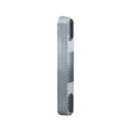 Prime-Line Diecast Sliding Door Keeper, 4-1/4 In. x 15/32 In., Aluminum Finish (Single Pack) E 2125
